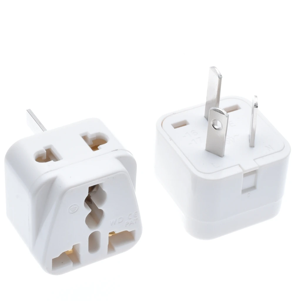 Australian/China type I Travel Adapter 2 Way Outlet Power Plug Change US/EU/UK/Swiss/Italy/Japan to AU 3 Pin | Обустройство дома