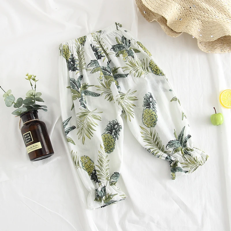 HziriP/Новые летние штаны-шаровары для мальчиков и девочек от 2 до 7 лет повседневные