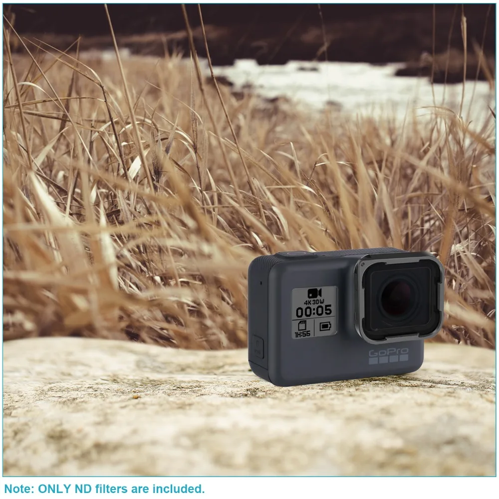 Neewer 3-Pack ABS ND Filter Kit for GoPro Hero 6/5 Ultra Lightweight Filters Outdoor Photography Aerial Filming | Электроника