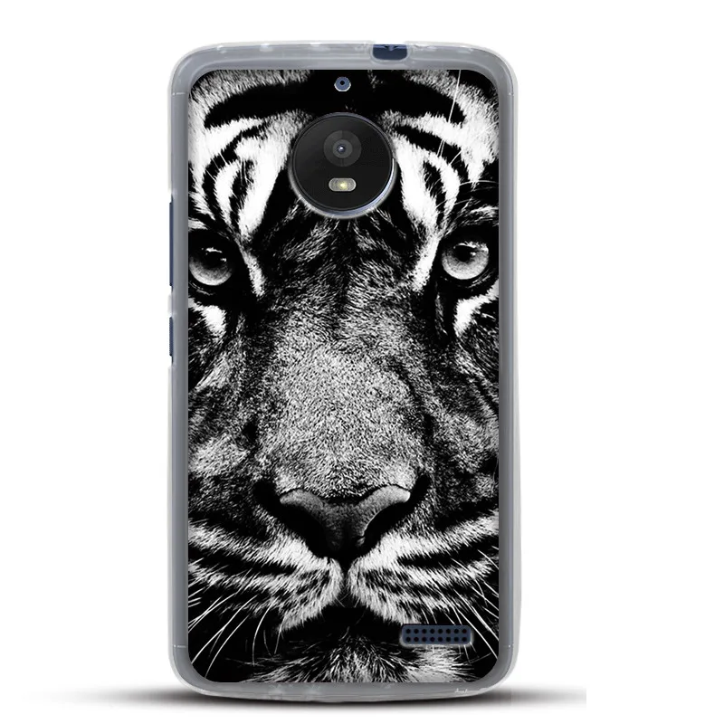 Soft Silicone Phone Cover Case For Motorola Moto E4 Plus XT1770 XT1773 E 4th Gen Europe Versions Painted TPU Bag |