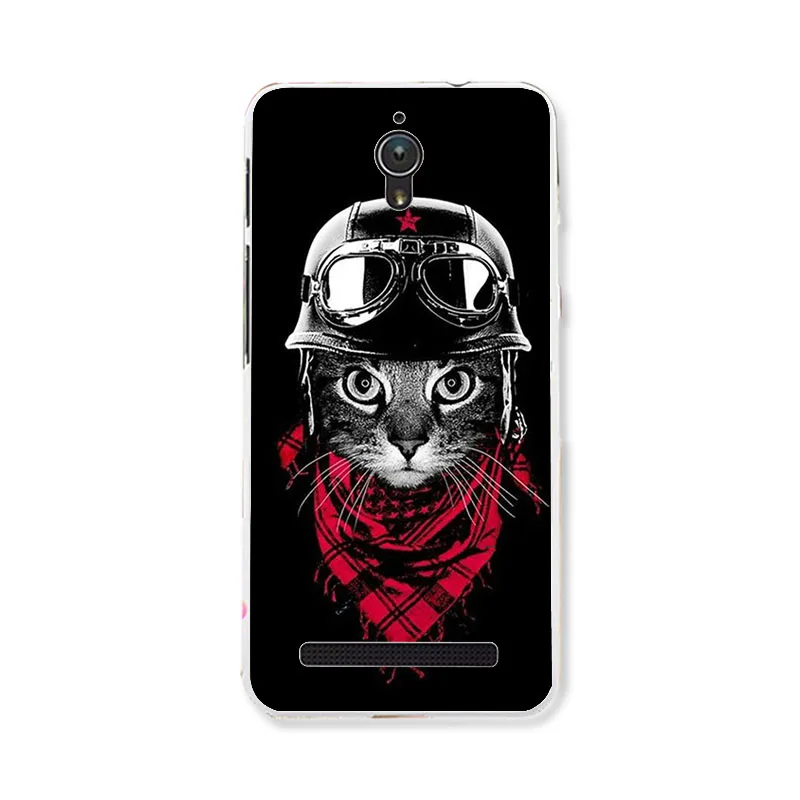 R052 Мягкие чехлы из ТПУ для Asus Zenfone C, силиконовая задняя крышка для Asus Zenfone C ZC451CG Z007 ZenfoneC, 4,5 дюймов, окрашенный бампер - Цвет: R052