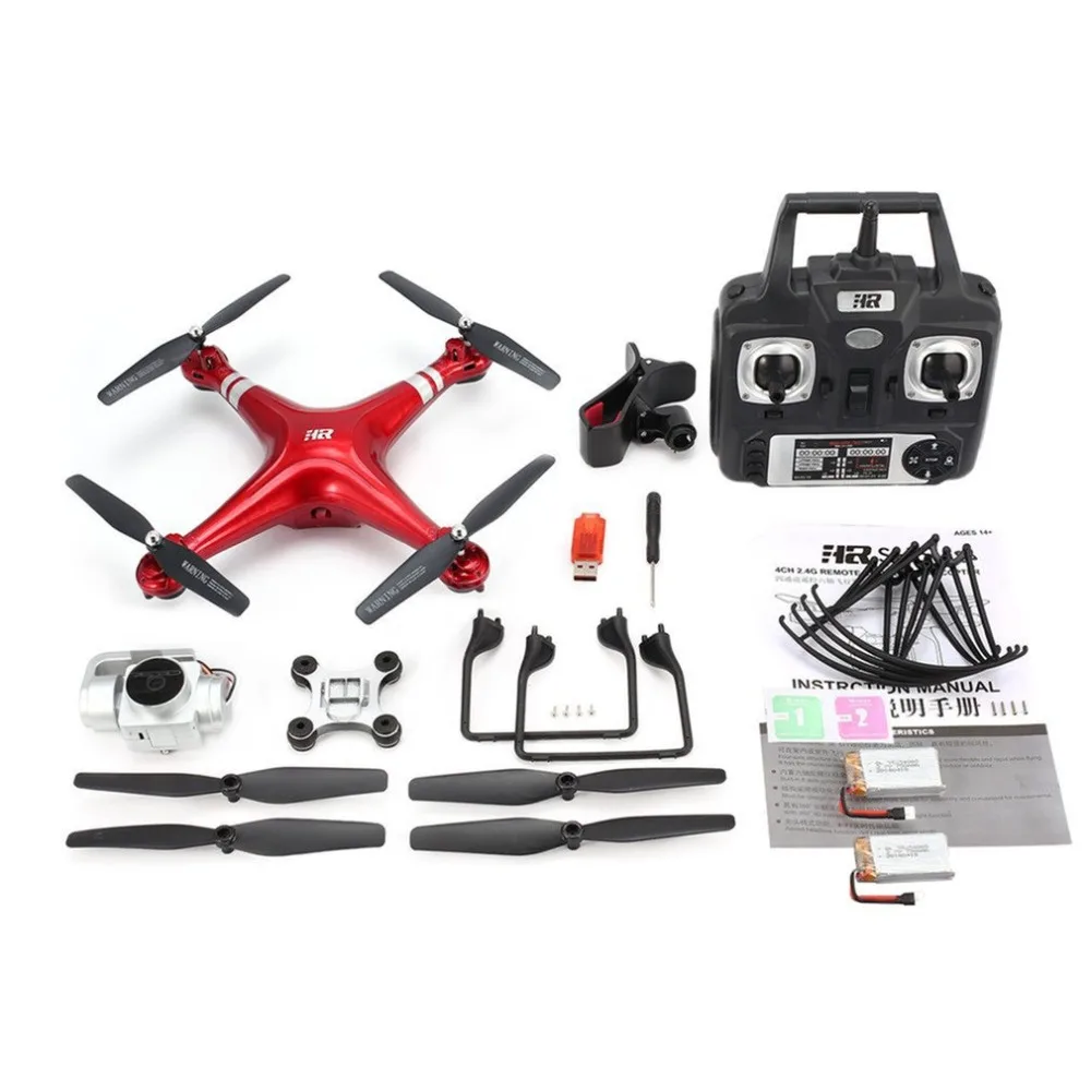 SH5HD FPV Дрон Радиоуправляемый квадрокоптер с 720 P/1080 P камерой удержание высоты 2