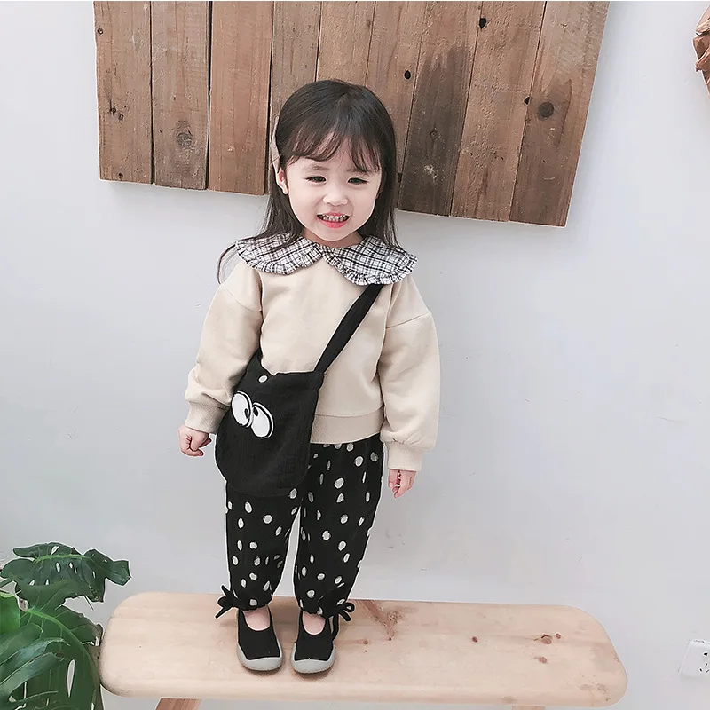 2018 осень новое поступление Корейская версия Стиль Dot pattern универсальные