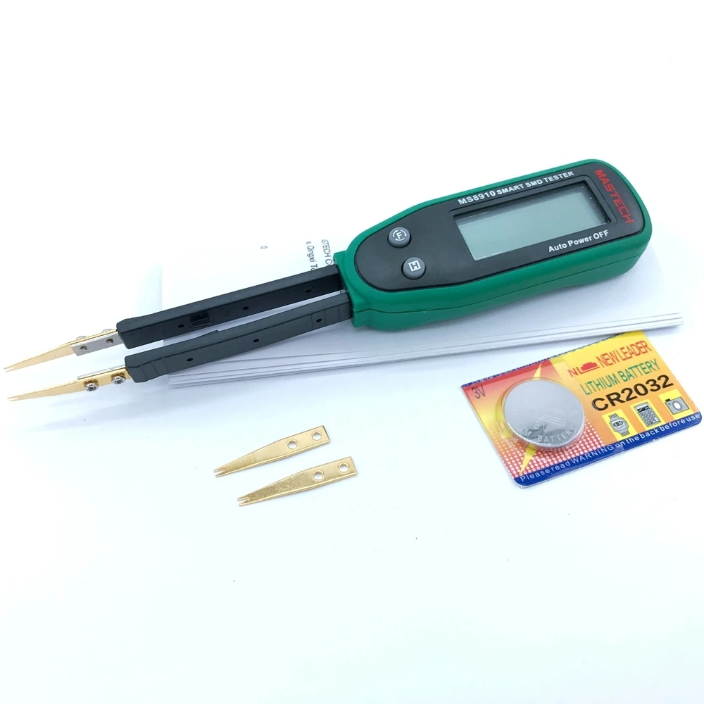 MASTECH 8910 цифровой мультиметр умный SMD RC Сопротивление Емкость диодный метр тестер