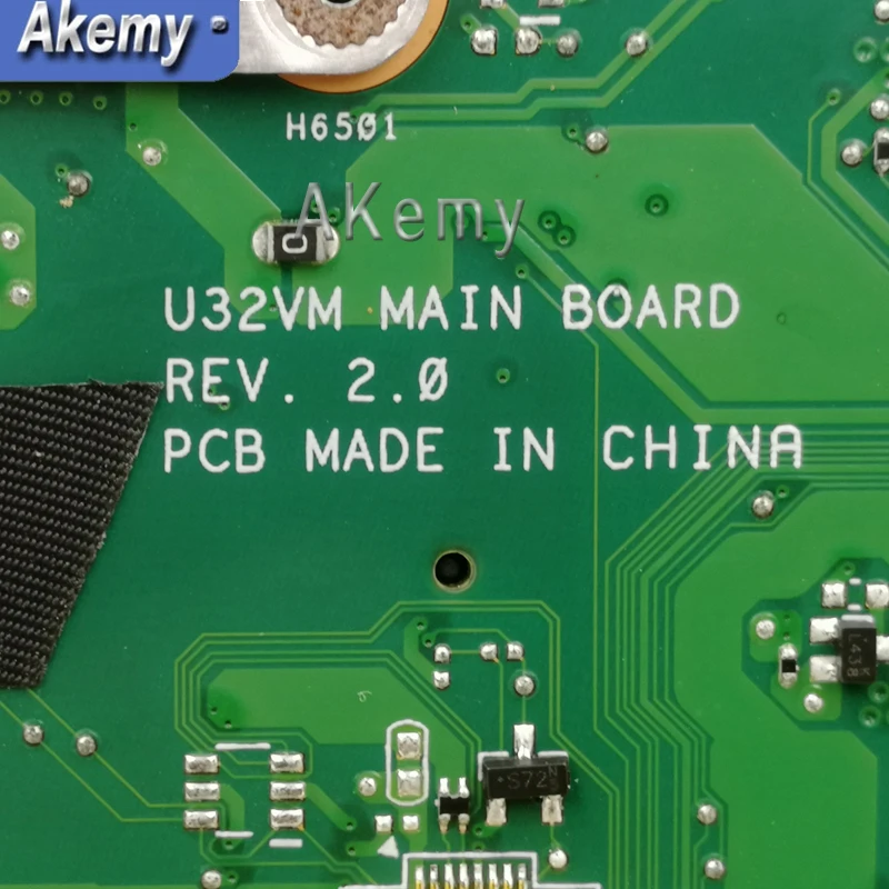 U32VJ материнская плата для ноутбука ASUS U32VJ U32VM U32V U32 тестовая оригинальная материнская плата HM65 PGA989 GT635M 2 Гб видеокарта