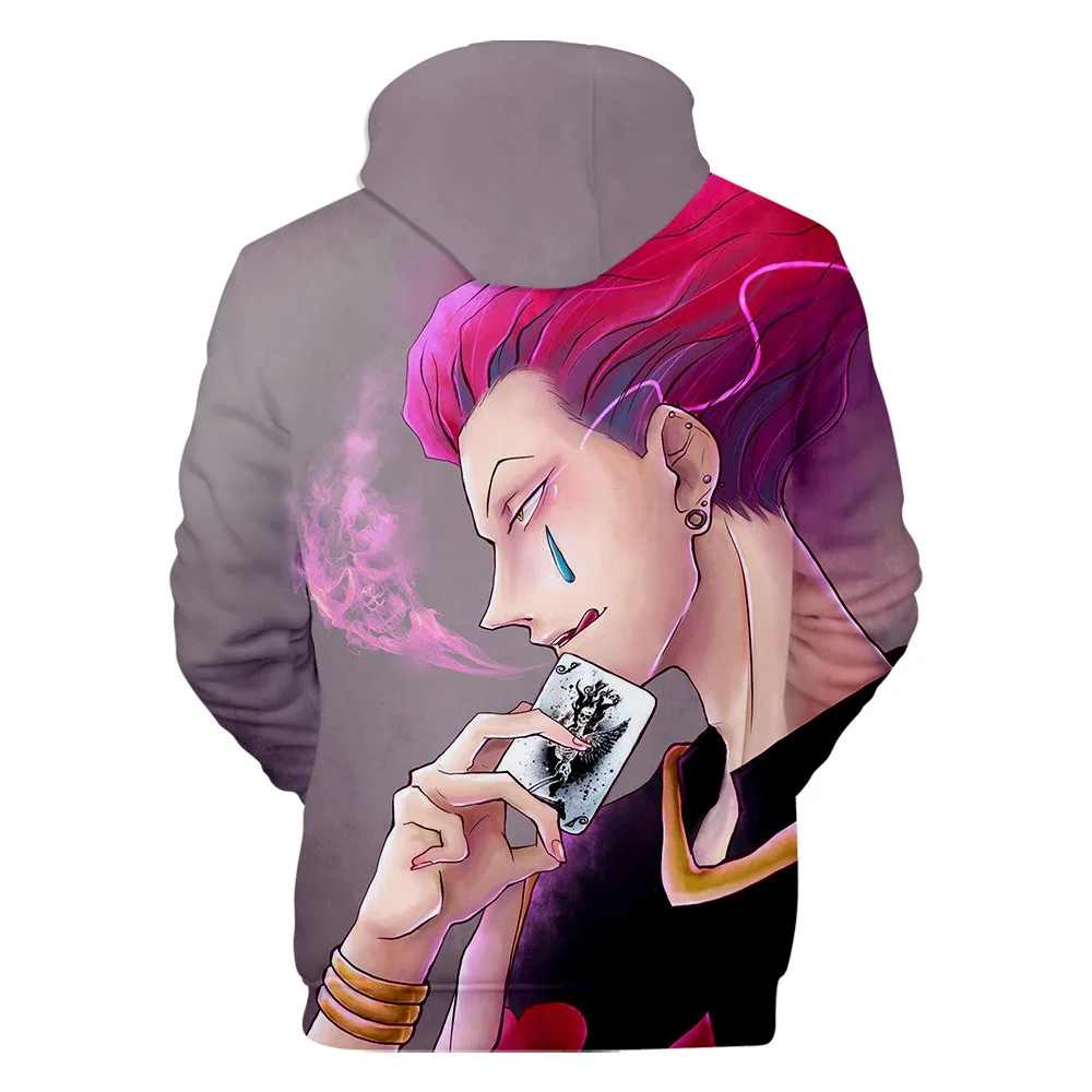 Толстовка Hunter X для мужчин и женщин толстовка с аниме одежда Hisoka | Мужская