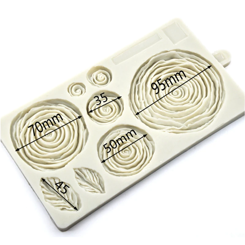 Силиконовая форма для украшения тортов с 3d розами помадка инструменты