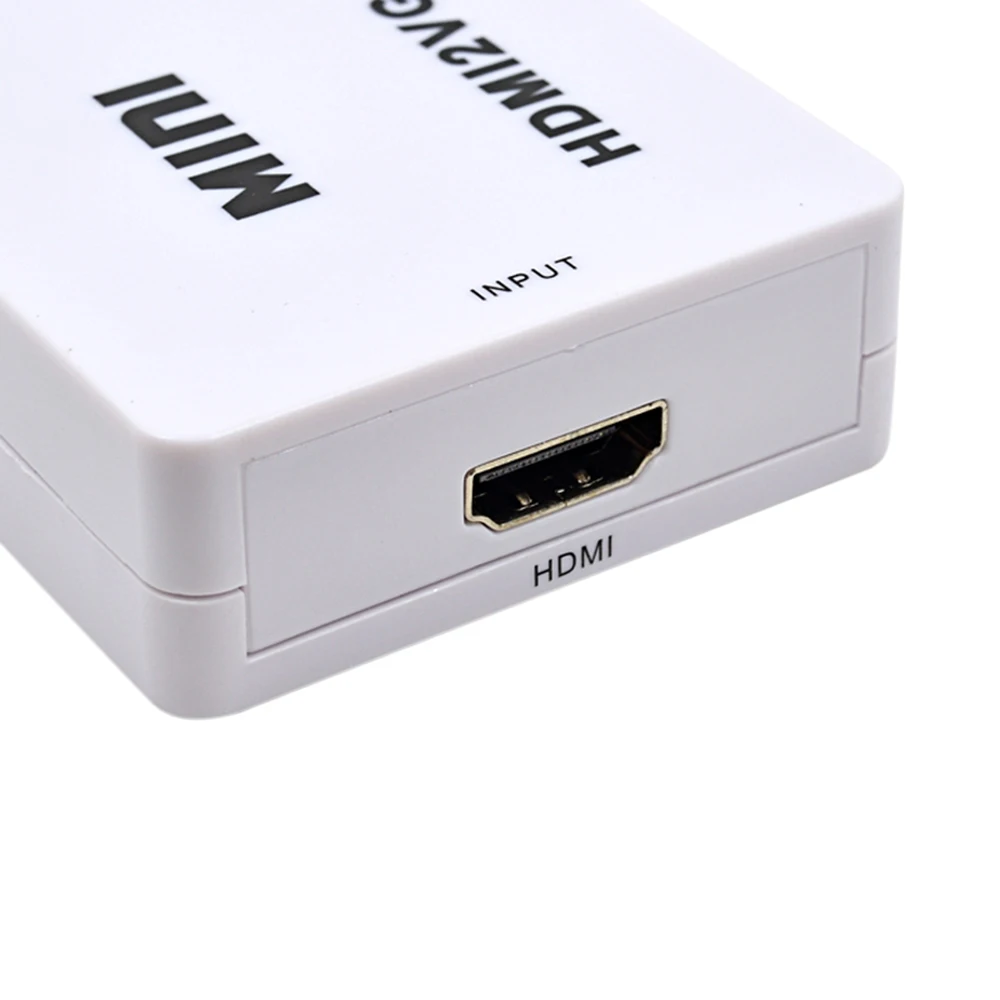 Преобразователь CHIPAL 1080P HDMI в VGA + аудио питание HDMI2VGA адаптер Коннектор для Xbox 360 PS3