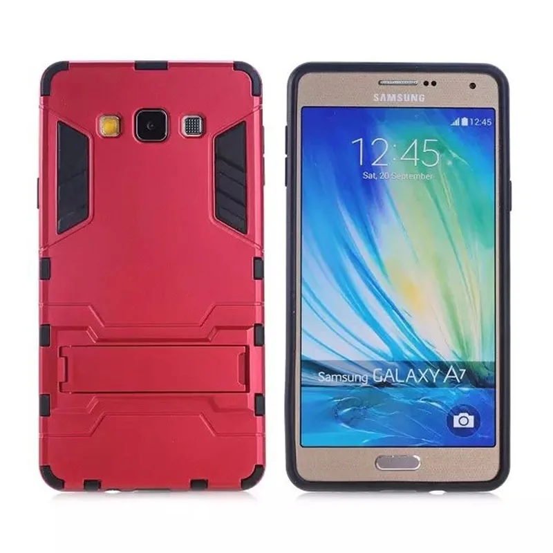 Для Samsung Galaxy A7 ТПУ &amp PC телефон случаях 2in1 противоударный Прочный Combo Броня чехол
