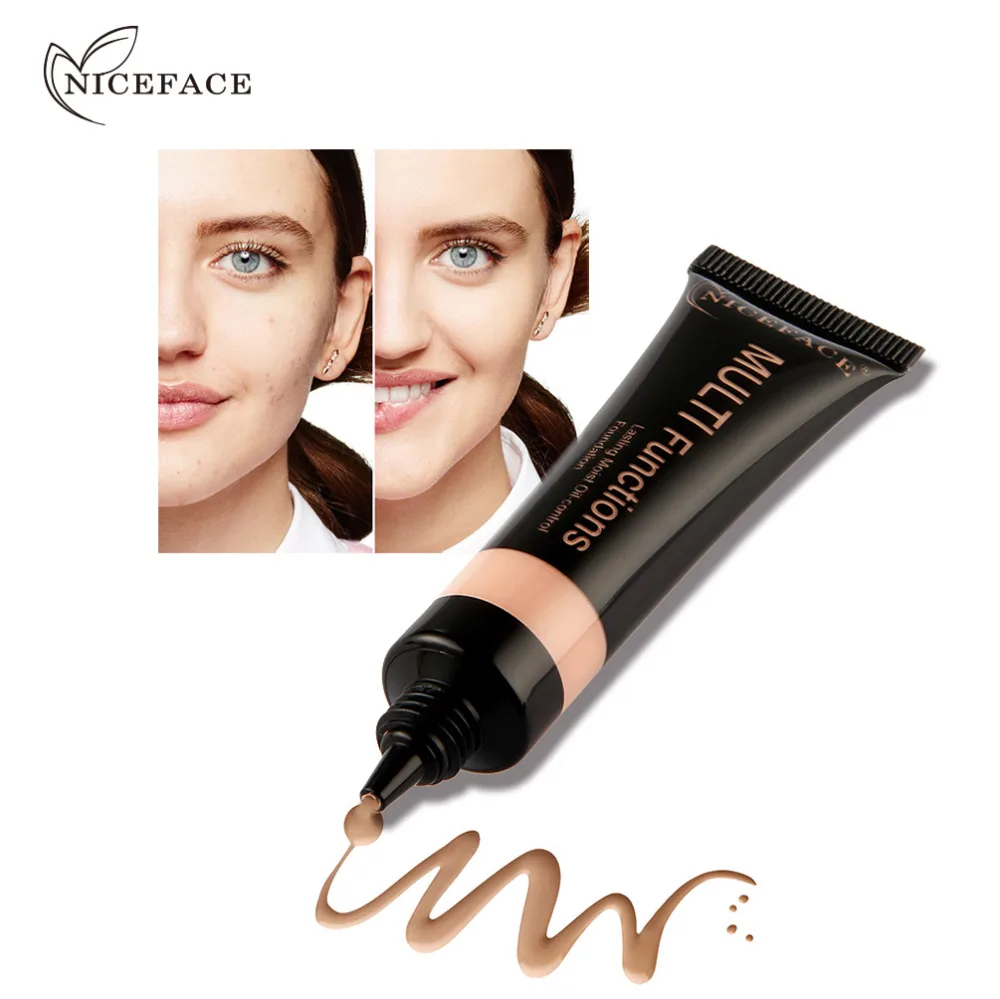 База NICEFACE для макияжа лица Жидкая основа контроль жирности BB крем мокторизатор