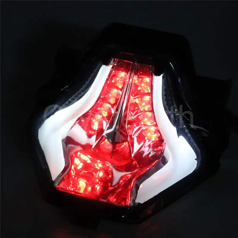 Задний фонарь мотоцикла для Yamaha YZF-R3 YZF-R25 2013-2017 MT07 FZ07 MT-25 2013-2016 LED Сигналы поворота