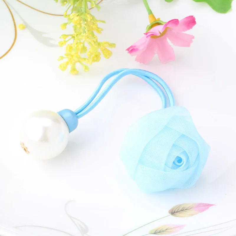 Резинка для волос с имитацией жемчуга CM MISM 2020 милая резинка двойной головкой