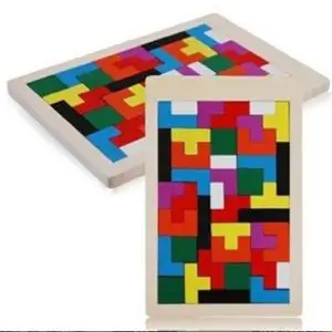 

Обучающие Игрушки Tangram Brain Teaser, детские деревянные пазлы