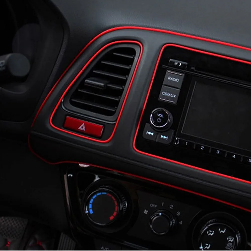 Клейкие молдинги для украшения салона автомобиля универсальный внешний краевой