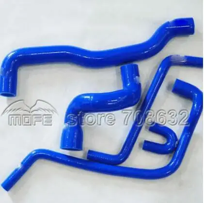 

MOFE 5PCS/SET Blue Silicone Radiator Hose Kit For Saab 900 1993~1999 Black /red / green / yellow /purple/black /orange/pink
