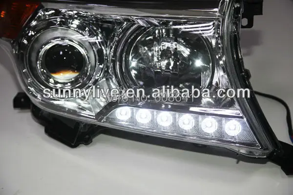 FJ200 светодиодный фонарь с ангельским глазом типа V1 Land Cruiser