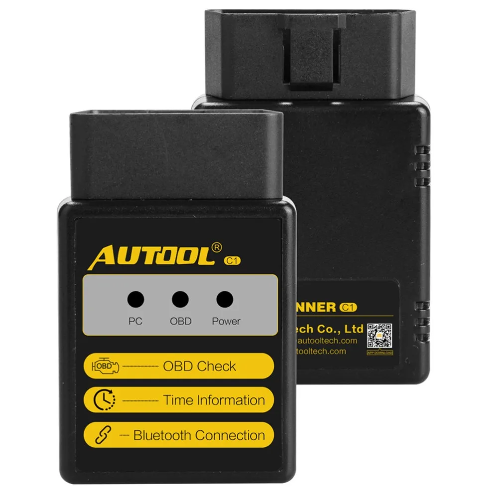 AUTOOL C1 ELM327 V1.5 Wi-Fi Bluetooth OBD2 ELM 327 сканер OBD 2 Автомобильный диагностический инструмент автомобильный считыватель кодов сканирование OBDII 2 адаптер