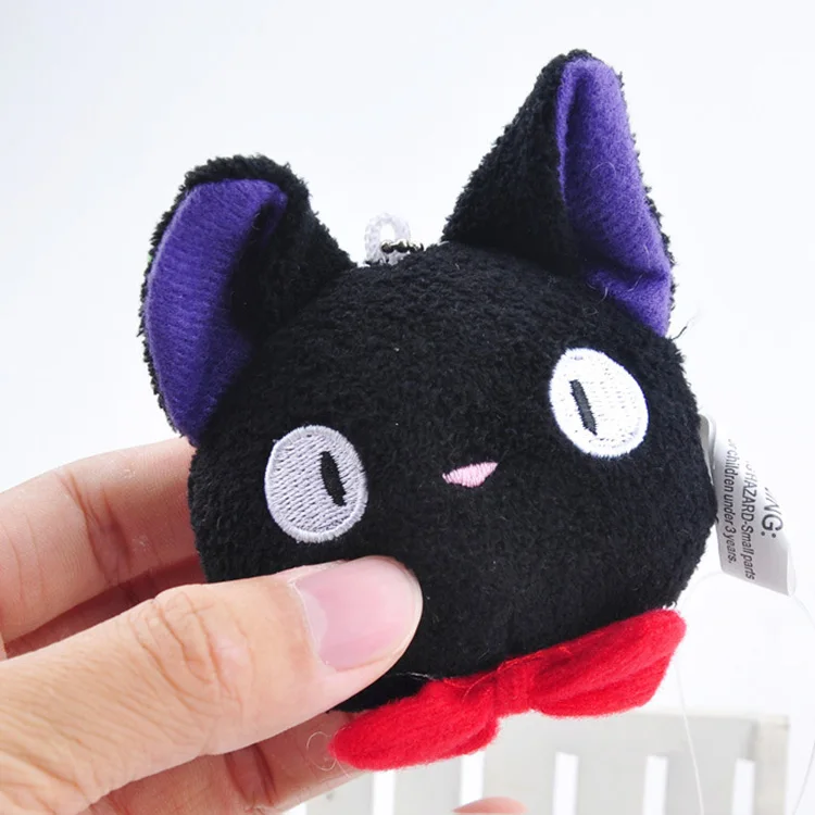 9 см Япония Аниме Черная кошка плюшевая игрушка милый Кики служба доставки Кот
