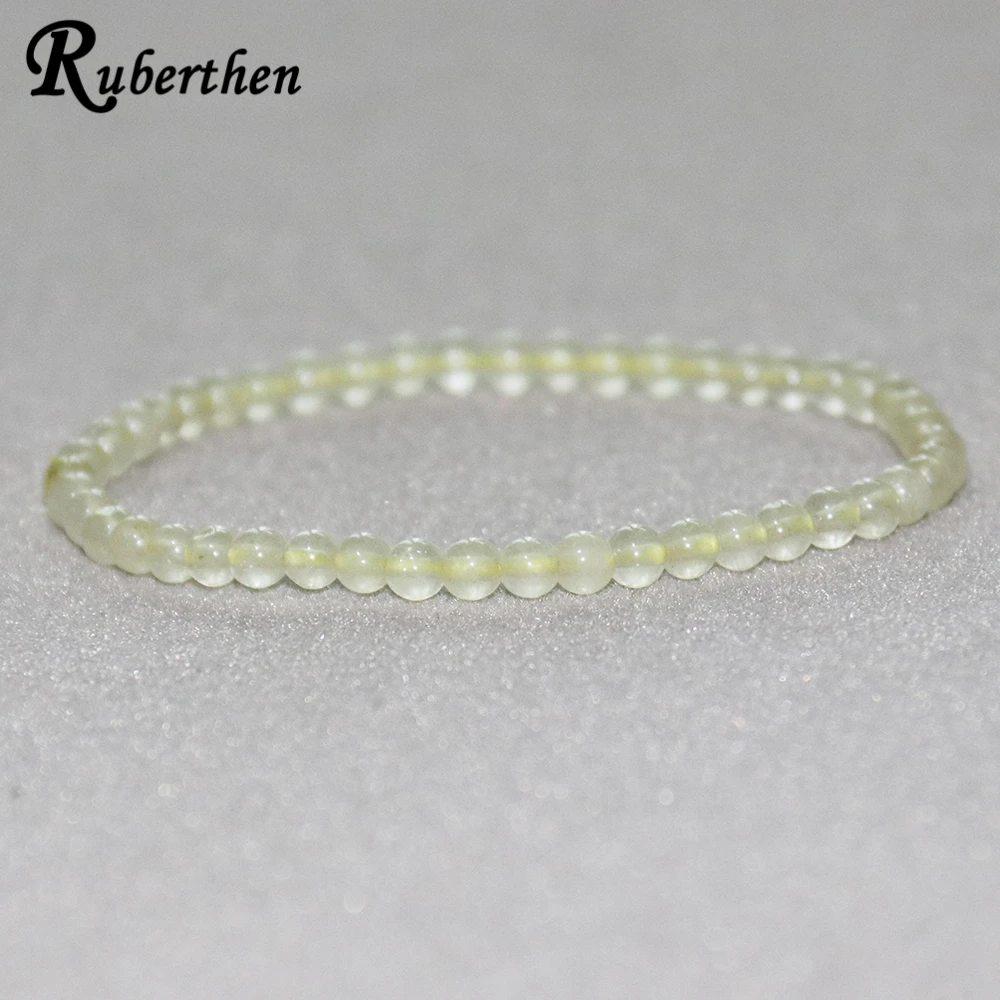 Новинка 2018 дизайнерский браслет Ruberthen из натуральных камней диаметром 4 мм