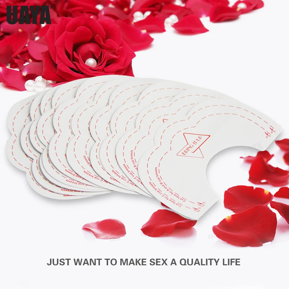 UAYA Push up клейкие накидки на купальник накладки для тела бикини наклейки грудь
