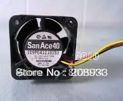 Для SANYO для 4028 4 см ветровой вентилятор 12 В 0 35a 109P0412J3153 двойной шарик + охлаждающий