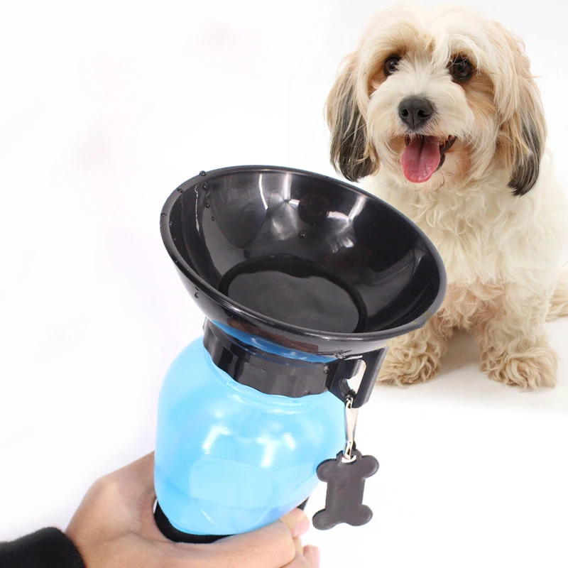 OLN 500ml Dog Drinking Water Bottle Pet Puppy Cat Sport Portable Travel Outdoor Feed Bowl Mug Cup Dispenser | Дом и сад