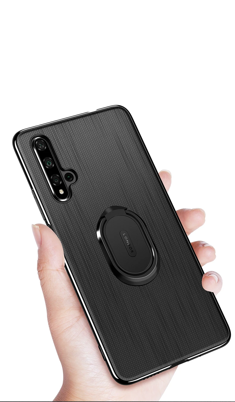 Чехол Alxun для huawei Honor 20 Pro, чехол для Honor 20, автомобильная магнитная подставка из ТПУ+ поликарбоната, задняя крышка для huawei Honor 20 Pro Honor 20, чехол