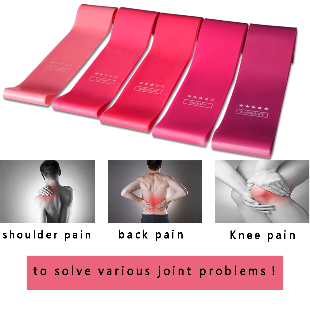 5 шт. эластичные ленты для занятий йогой|Эспандеры| |