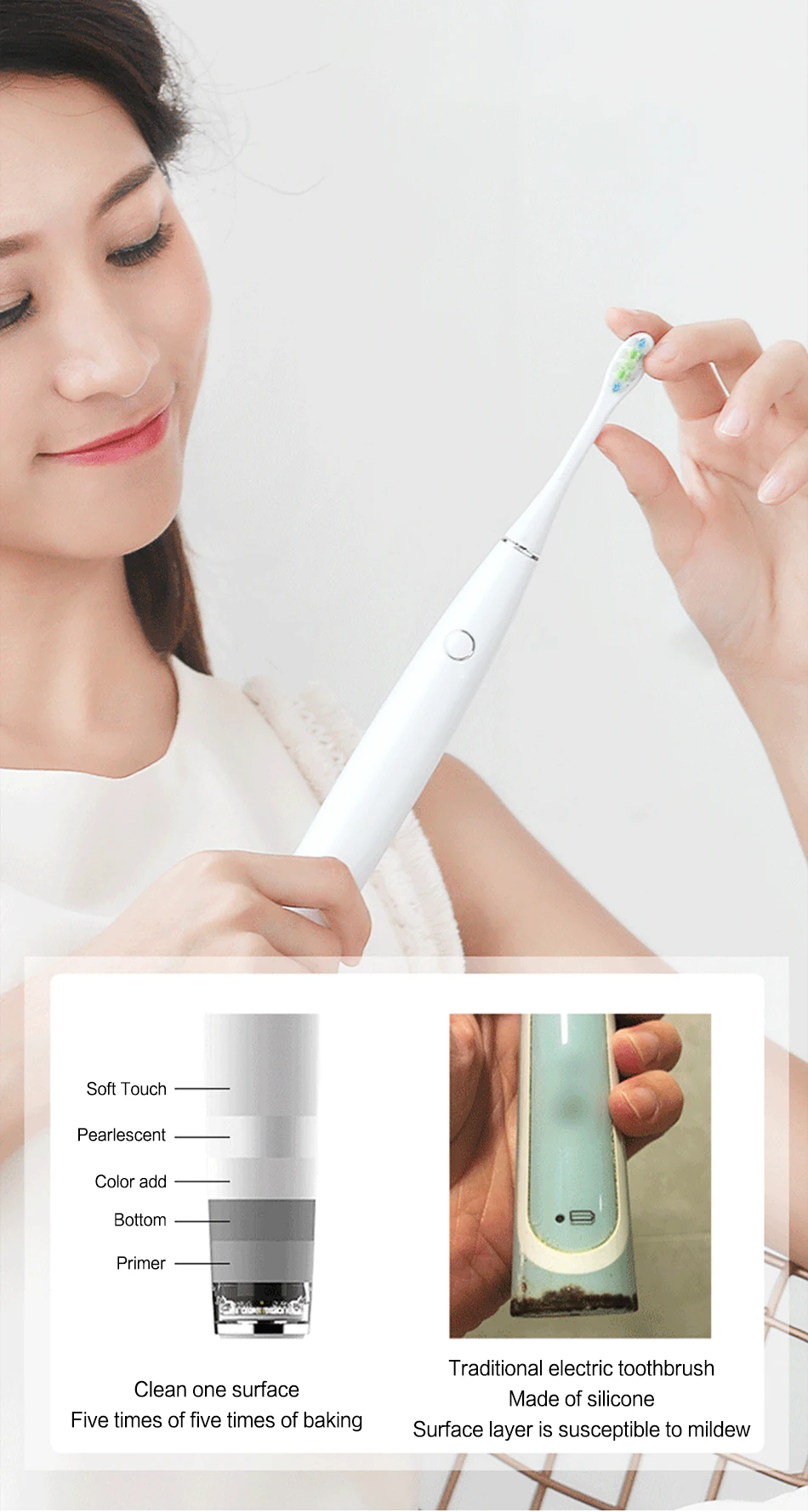 Xiaomi Oclean One sonic электрическая зубная щетка для взрослых Водонепроницаемая ультра звуковая Автоматическая быстрая зарядка зубная щетка Быстрая зарядка mijia
