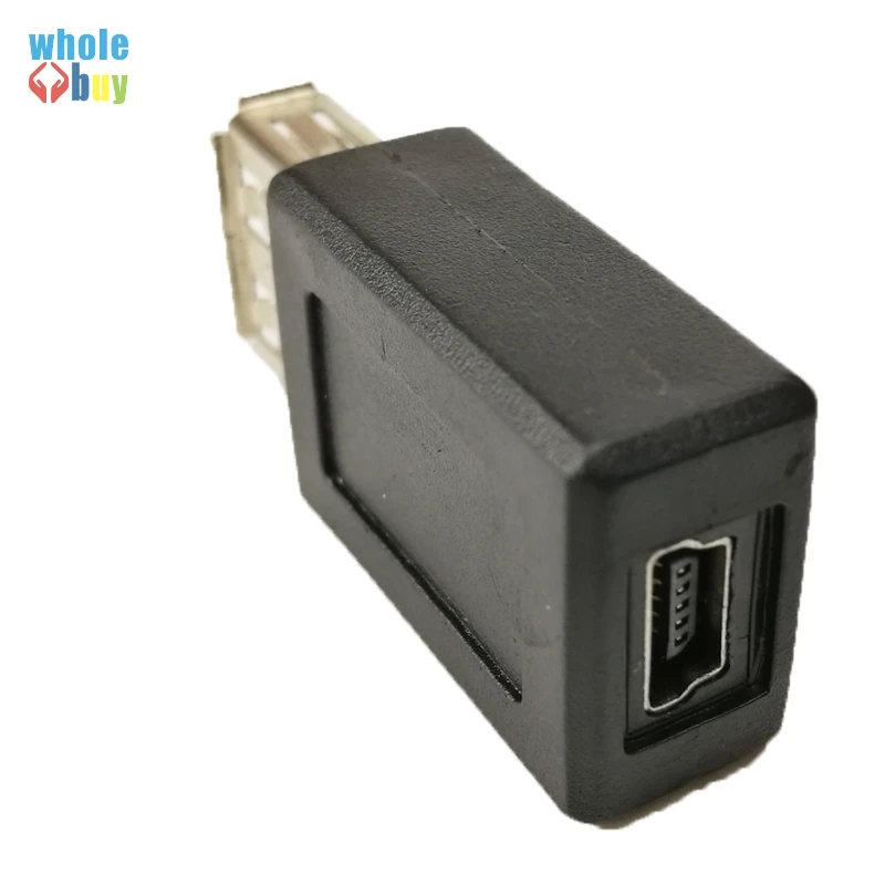 500 шт./лот горячая Распродажа черный Usb A 2 0 разъем мама к Мини B 5-контактный