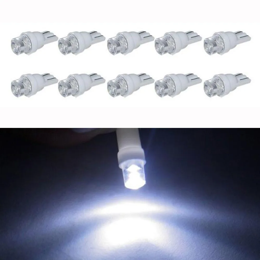 Автомобильные светодиодный льные белые светодиодные лампы T10 194 168 SMD W5W 12x30 мм с