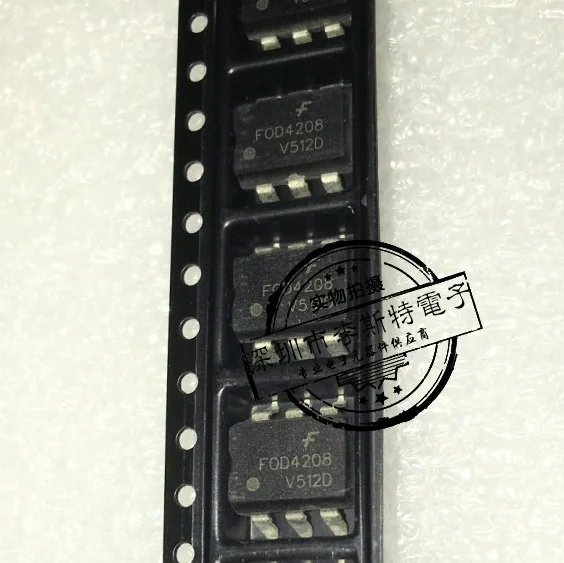 Отправка бесплатно 50 шт. FOD4208 SMD SOP 6 оптопластиковые машины оригинальные|Реле| |