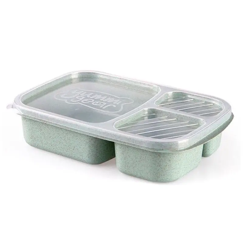 Микроволновая печь Bento ланч Пикник Фрукты пищевой контейнер кухонный ящик для хранения продавец Bento Box