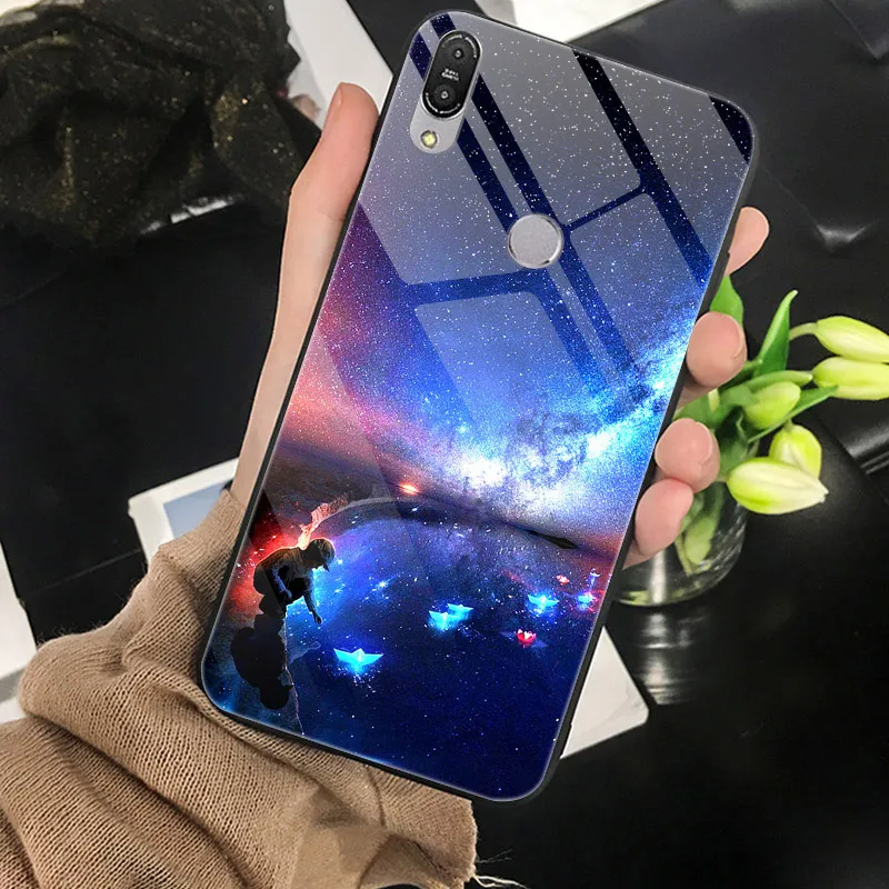 Чехол из жесткого стекла для Asus Zenfone Max Pro M1 ZB601KL чехол телефона закаленный Чехлы