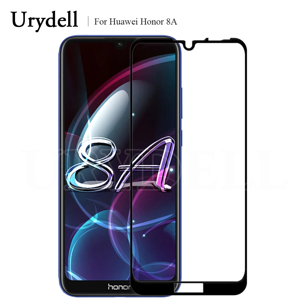 3D полное закаленное стекло для Huawei Honor 8A покрытие защитная пленка экрана