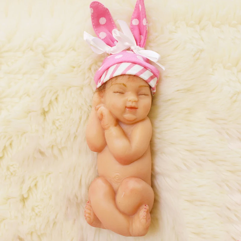 Маленькие куклы Мягкие силиконовые полный Reborn Baby Doll Игрушки для ванной Для детей
