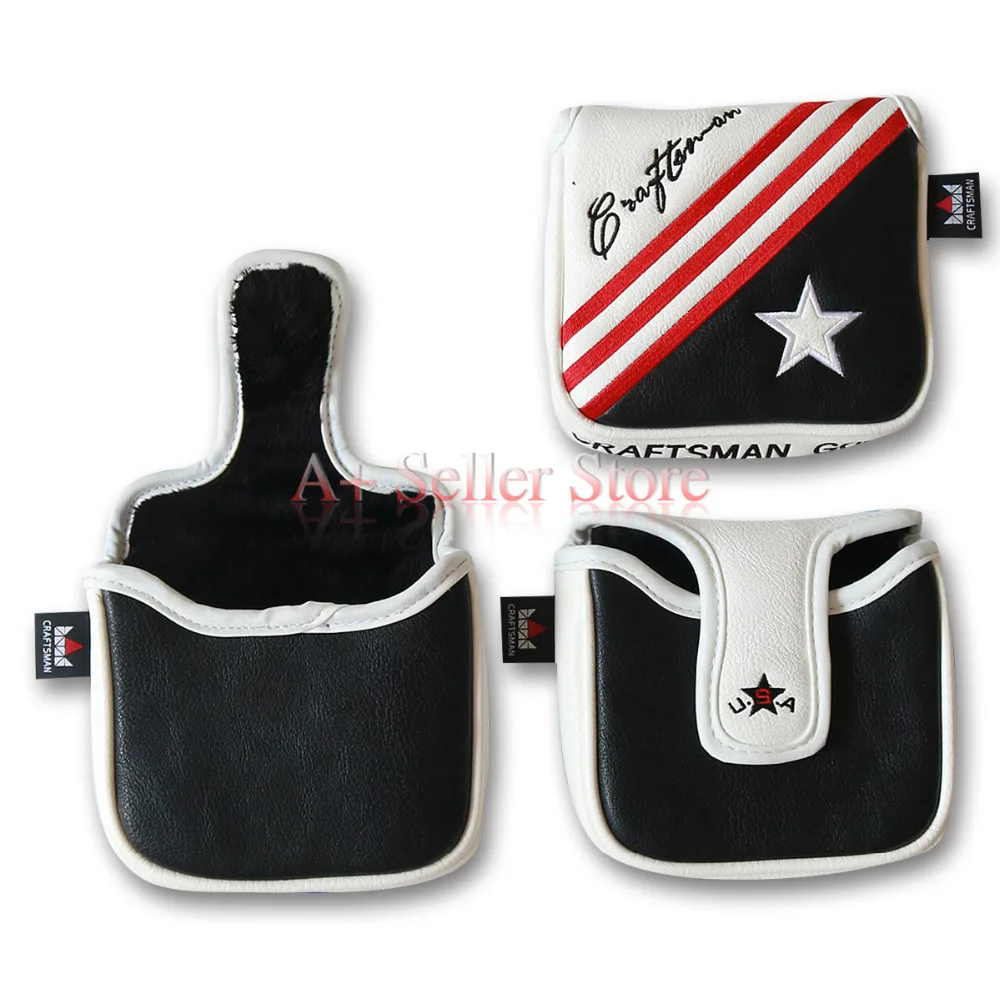 ** Crafstman Golf Флаг США молоток для гольфа чехол головы с магнитным синтезом кожи