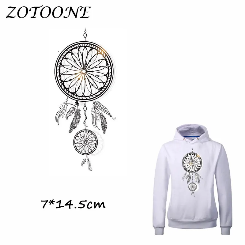 ZOTOONE патчи для одежды Ловец снов теплопередача DIY аксессуар украшение Железо на