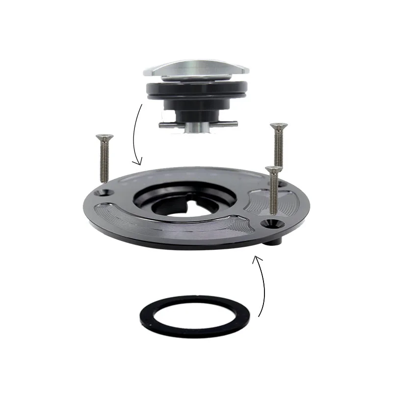 Для Kawasaki ZZR600 2007 2006 2005 заготовка топливного бака Крышка Масляного колпачка