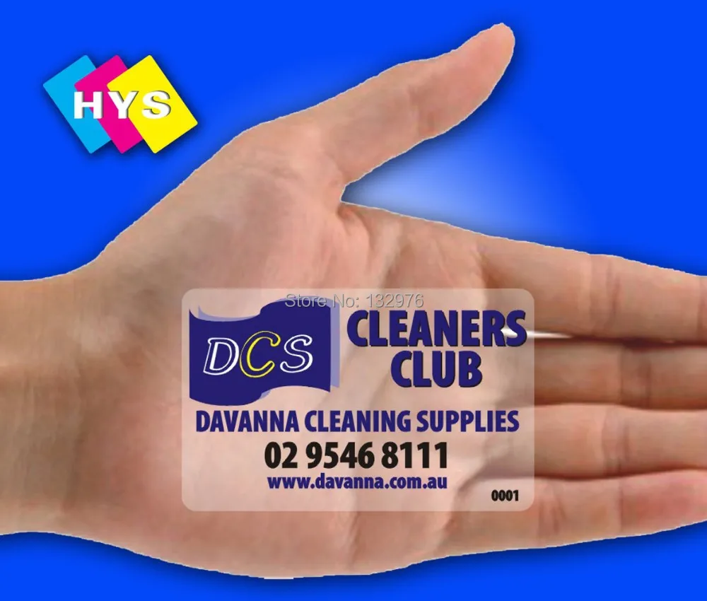 Печать пластиковых карт и прозрачные пластиковые визитки с приятным внешним