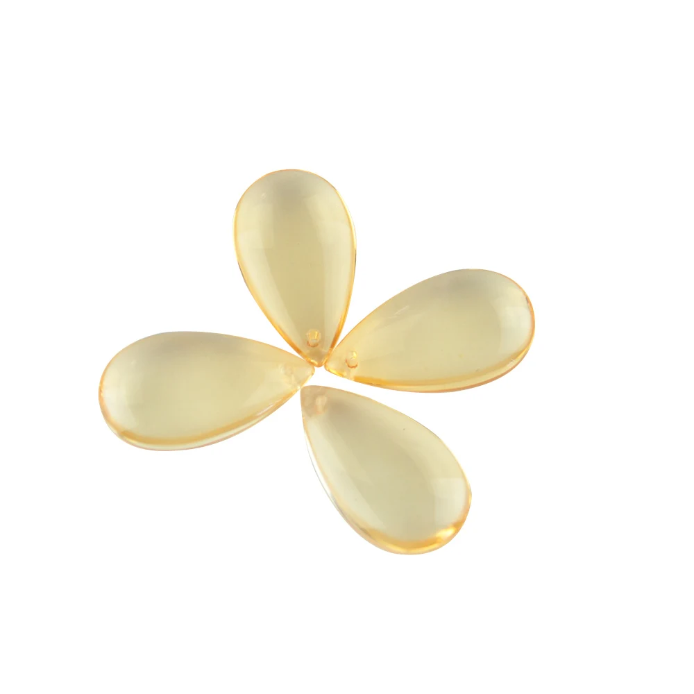 

100pcs/Lot Water Drop Pendants 38mm Colorful Crystal Chandelier Pendants/Crystal Chandelier Trimming Hanging Drop Pendants