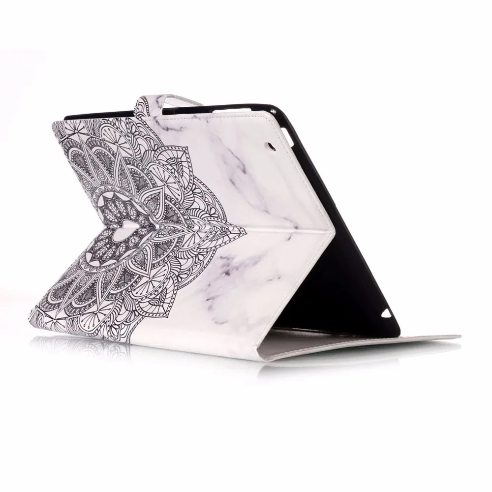 Чехол с крышкой и узором из искусственной кожи 9.7For ipad 2 для Apple 3 4 A1396 A1395 A1430 A1416 A1458