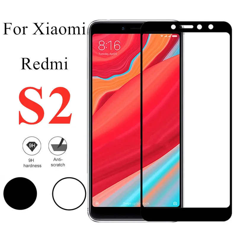 Защитное стекло для xiaomi redmi s2 xaiomi redme xiaomei ksiomi red mi 2s 2 glas защитная пленка|Защитные