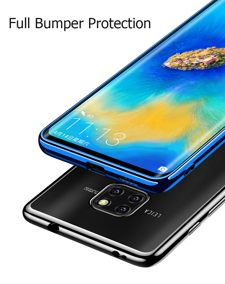 Чехол для Huawei Mate 20 Lite роскошный чехол с покрытием из ТПУ задняя крышка Huwei Pro