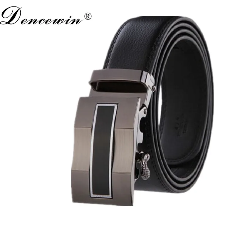 Мужские модные ремни из 100% натуральной кожи высококачественные металлические с