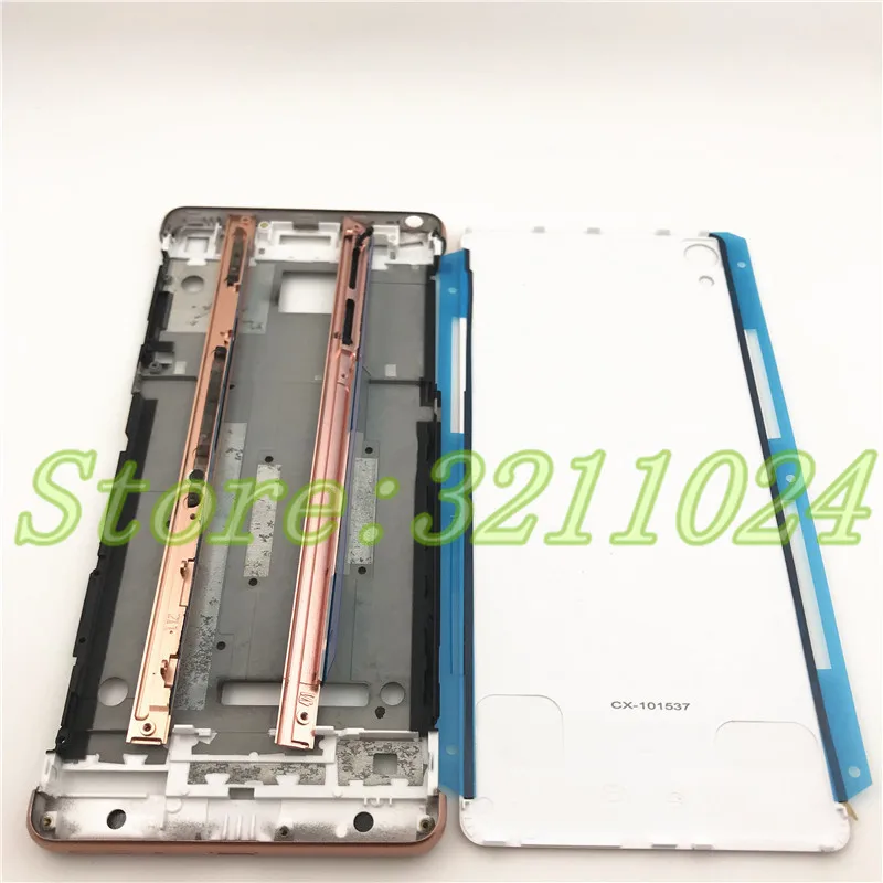 Новый полный корпус средняя передняя рамка Корпус для Sony Xperia XA F3111 F3112 F3115 + Боковая