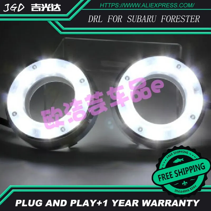 Для Subaru Forester 2009 2010 2011 2012 поворотный одиночный водонепроницаемый хромированный
