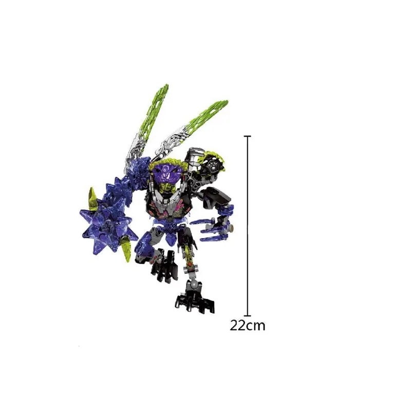 

BIONICLE series Ekimu the Msdk Maker Lava Beast Storm Beast Qurke Beast action figure Building Block toy
