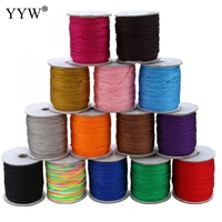 nlyon cord with plastic spool 1mm roll thread for jewelry making bracelet chinese knot braided string diy tassels beading