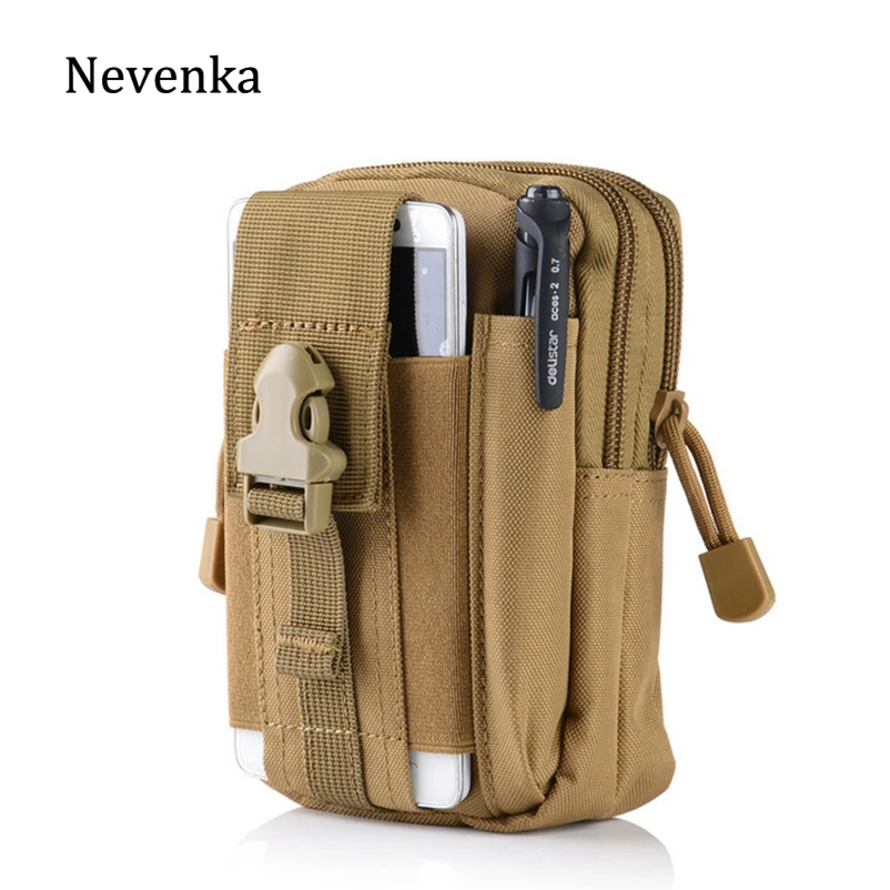 Nevenka Tactical Pouch Belt Waist Pack Bag Travel Camping Bags Small Pocket Military Waist Pack Running Pouch Soft back